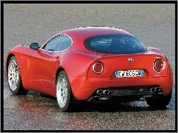 Tylne, Okrągłe, Alfa Romeo 8C, Lampy